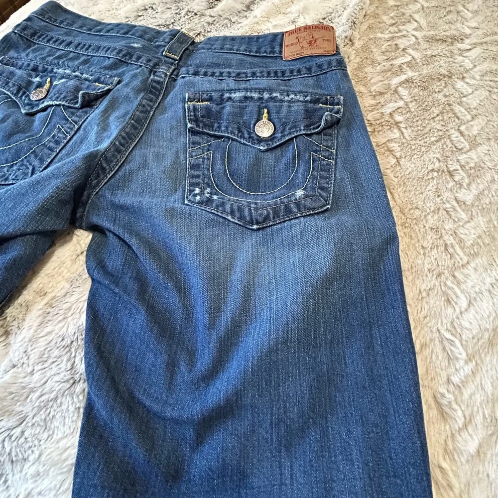True Religion Riley Blue Denim Bermuda Shorts size 29 - Picture 9 of 11